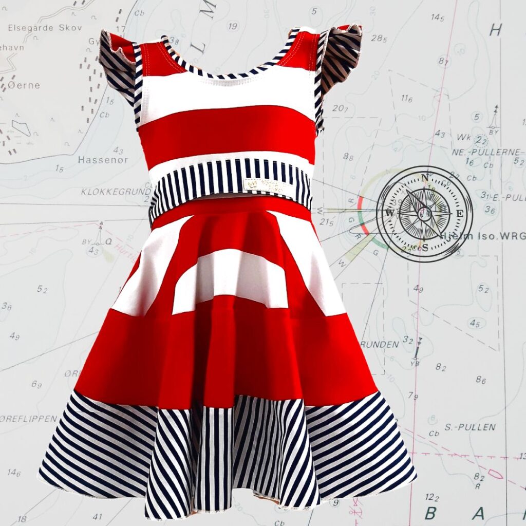 Schnittmuster Sommerkleid Britta - Add On Flügelärmel