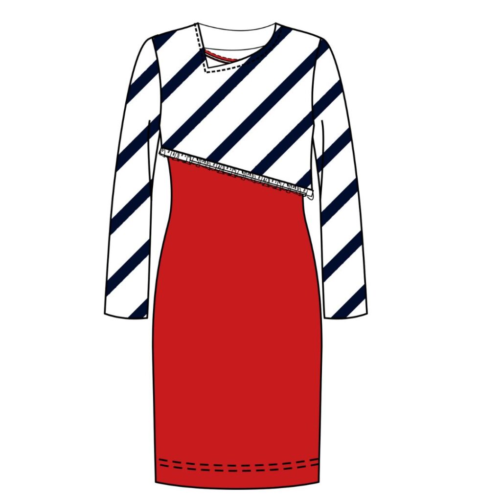 Schnittmuster für Kleid Soleil 10