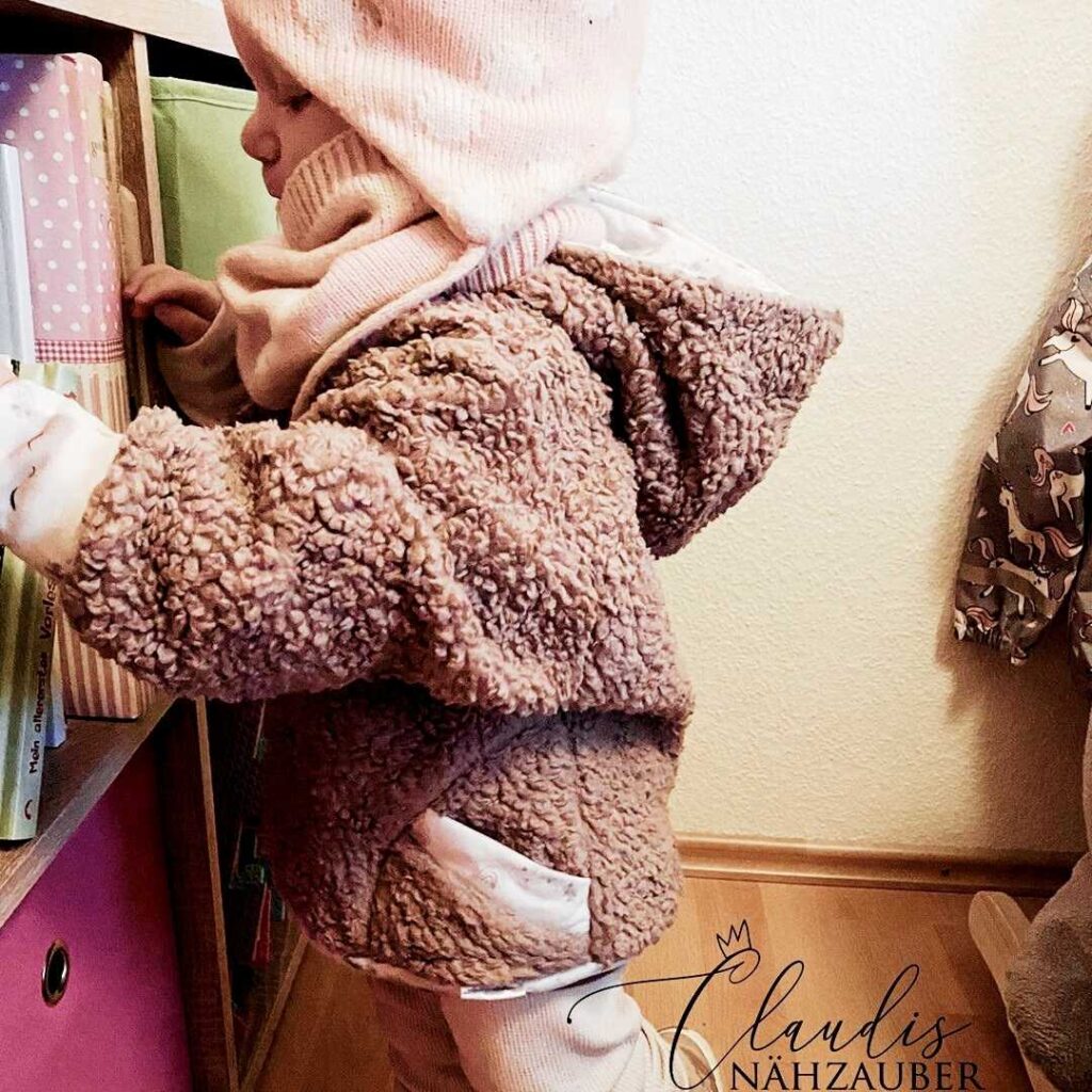 Schnittmuster Kapuzenpullover Inga+Immo Gr. 62-158, oversize