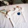 Kinderschlafanzug nähen – Schlafanzugoberteil kurzarm und Schlafanzughose mit kostenlosem Schnittmuster für Nähanfänger | TOSCAminni