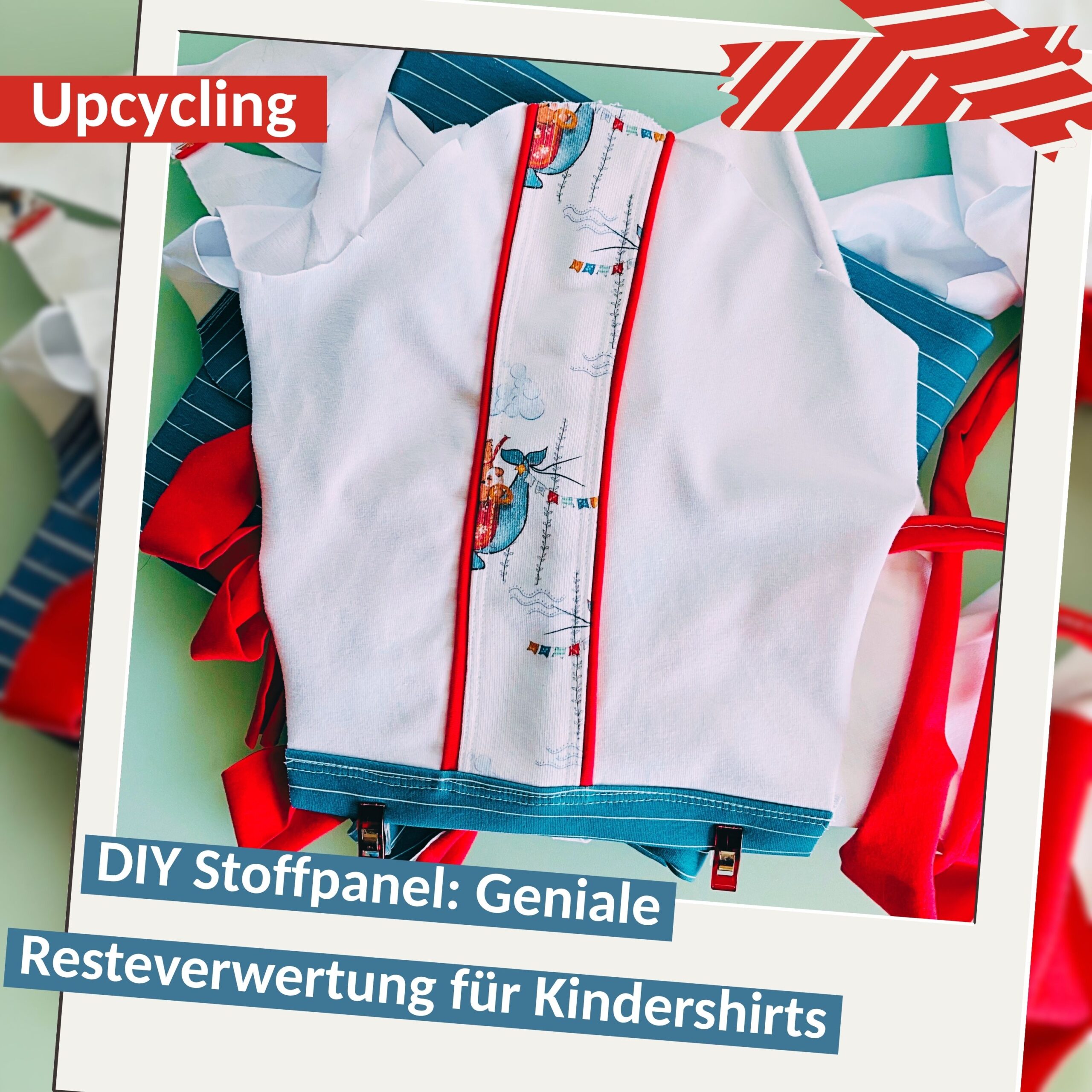 DIY-Stoffreste sinnvoll verwerten – Kindershirt aus Stoffresten genäht nach einem Schnittmuster von TOSCAminni DIY-Stoffreste sinnvoll verwerten - Kindershirt aus Stoffresten genäht nach einem Schnittmuster von TOSCAminni
