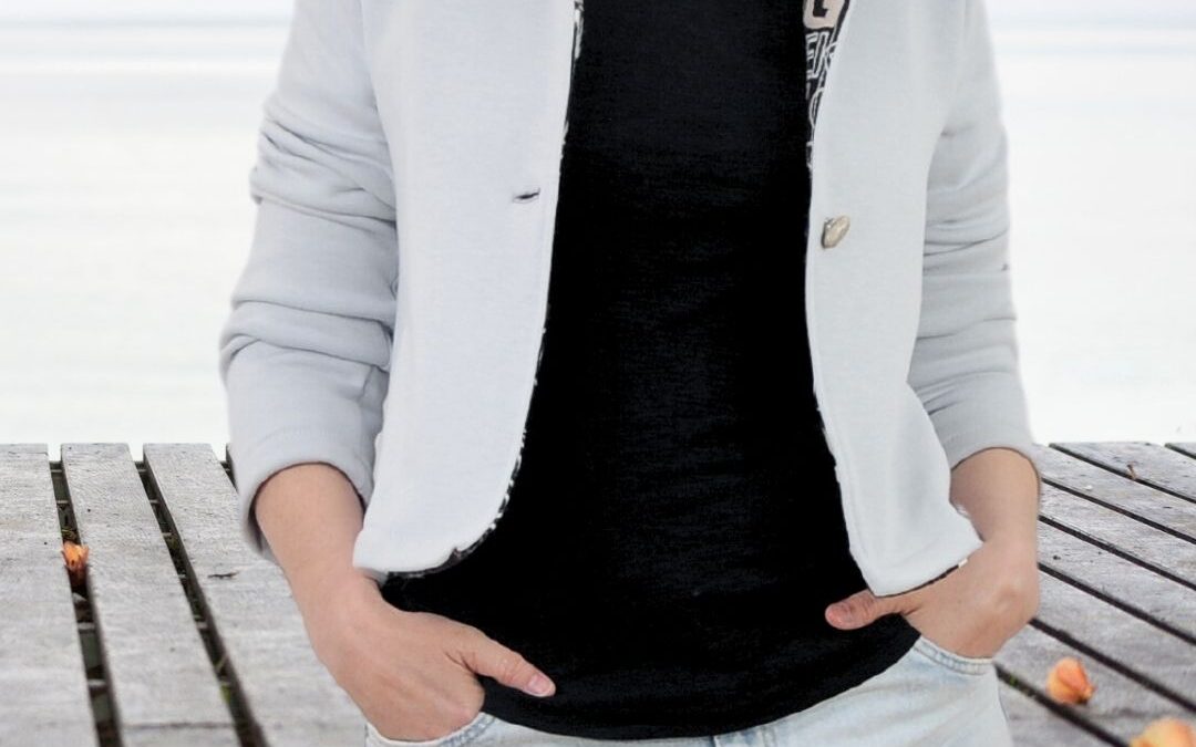 Schnittmuster Damen Jacke Clara – Cropjacke | Jerseyblazer