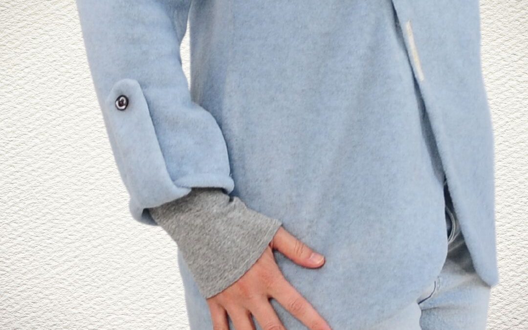 Add on für Strickbündchen /-kragen zur Jacke Eliane
