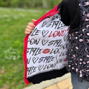 Schnittmuster für Collegejacke Jenni+Mike 27 | TOSCAminni