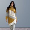 Schnittmuster Damenshirt Lani – stylisches Longshirt nähen, ideal für Stoffresteverwertung und Materialmix
