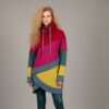 Schnittmuster Damenshirt Lani – asymmetrisches Longshirt aus Stoffresten nähen, modernes Shirt nähen mit detaillierter Nähanleitung