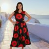 Schnittmuster Sommerkleid Webware – Modell Elele in sommerlicher Kulisse