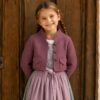 Trachten-Janker Kinder Schnittmuster Anna in Altrosa zum Dirndl